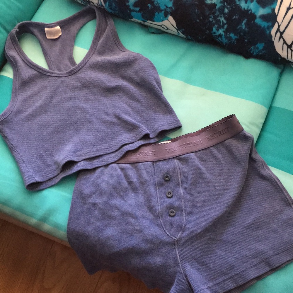 Victoria’s Secret dark blue pajama set